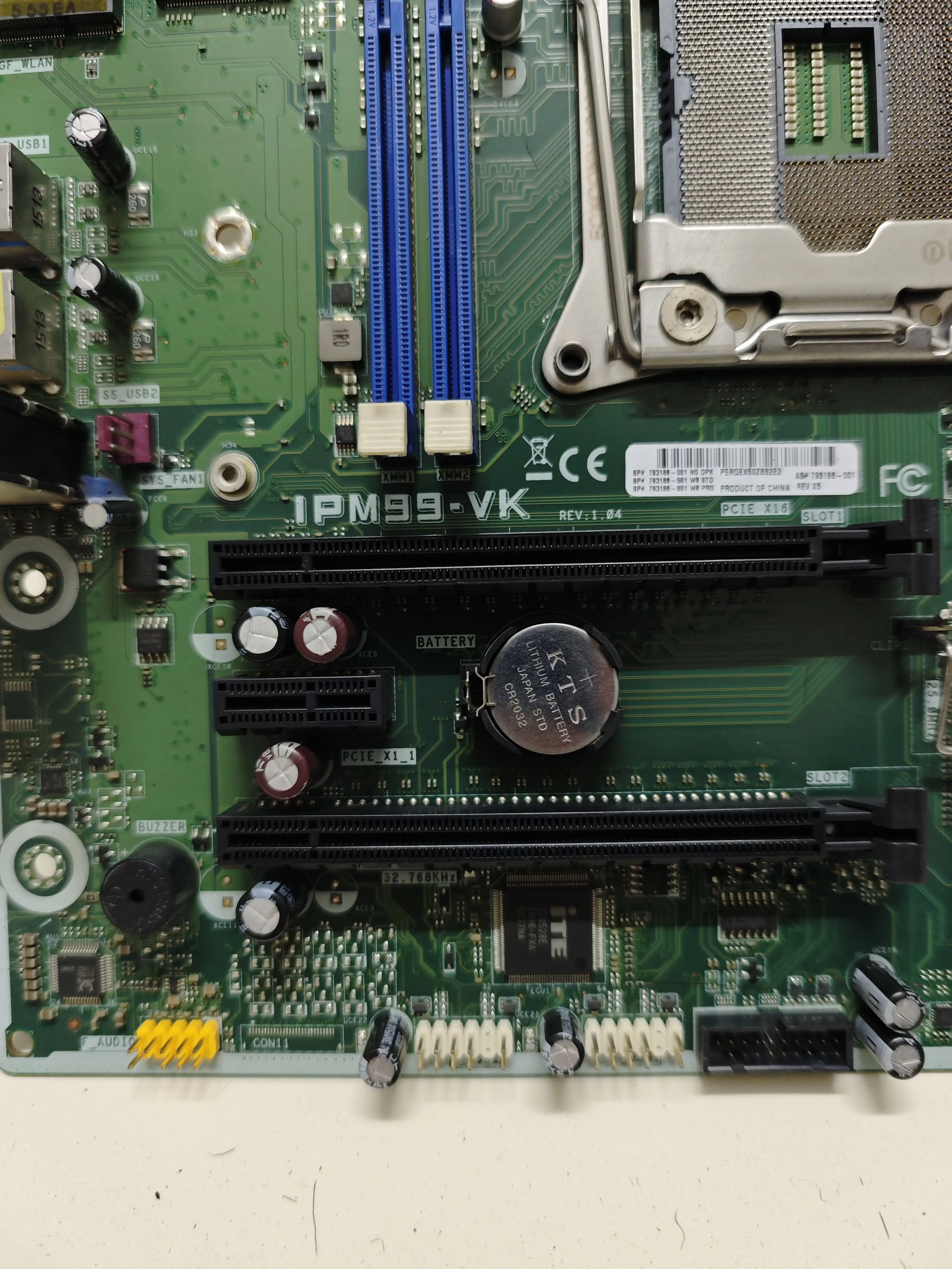 850 860 IPM99-VK 793186-001 X99 MATX main board 710324-002 For HP (store no. 0485)