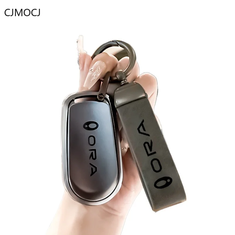 For ORA Good Cat GT Ballet Cat Lightning Cat Key Case Cover, TPU Soft Protective Car Key Fob Shell, Keychain, ORA Accessories