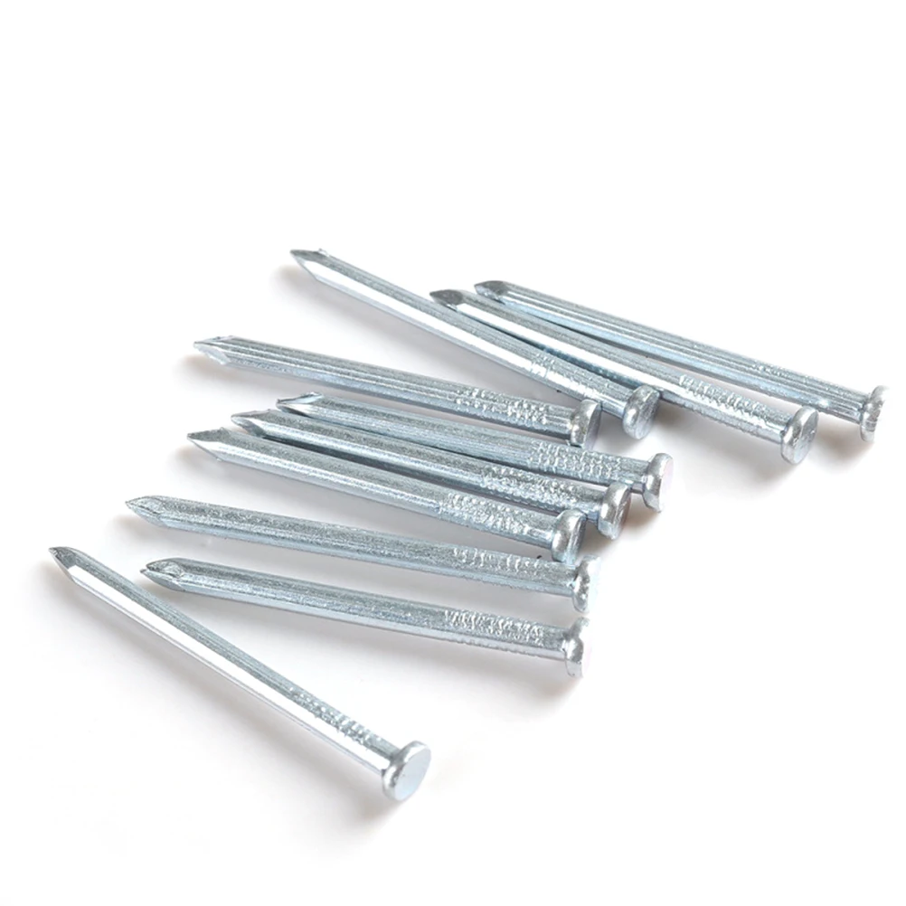 

165pcs Cement Assortment Nails 6 Sizes Steel Rust Resistant Woodworking Fasteners Home Office Projects Screws