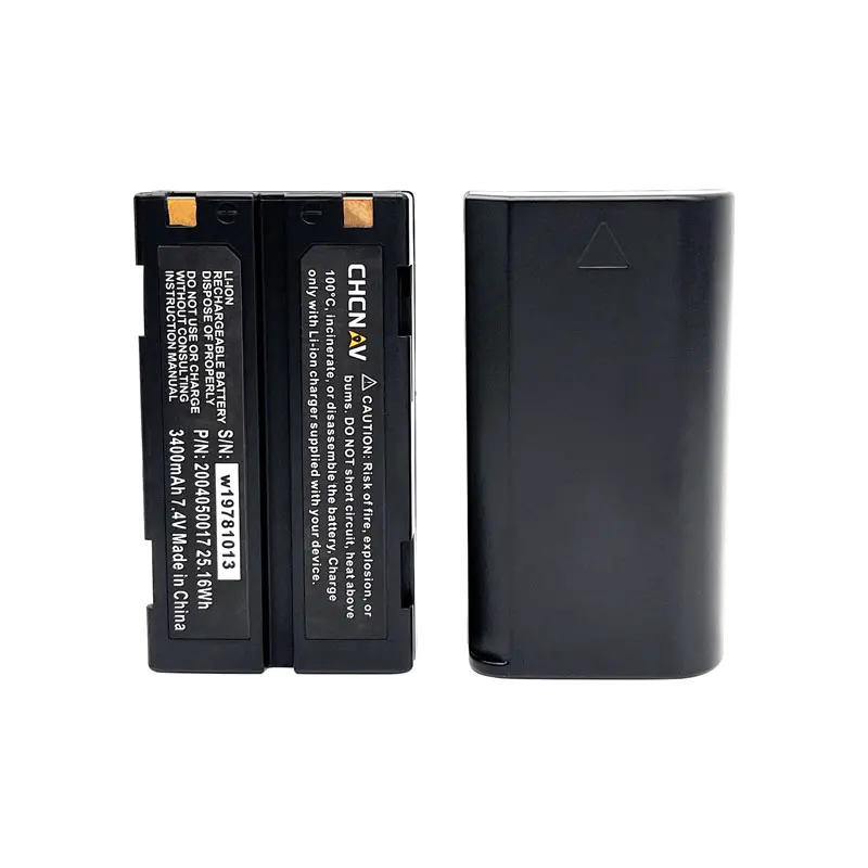 Batteria CHCNAV 2004050017(XB-2) di alta qualità da 2 pezzi per batteria GPS chc X91 modello GPS-RTK 3400mAh 7.4V