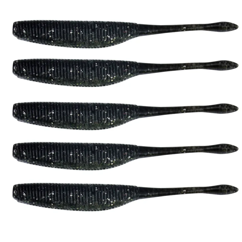 Angelköder, Sway Tail, Fisch, weicher Köder, 7,5 cm, 9,5 cm, 11,5 cm, Salzwurm, Kunstköder, Lot 5 Stück, Ausverkauf – Detail 14