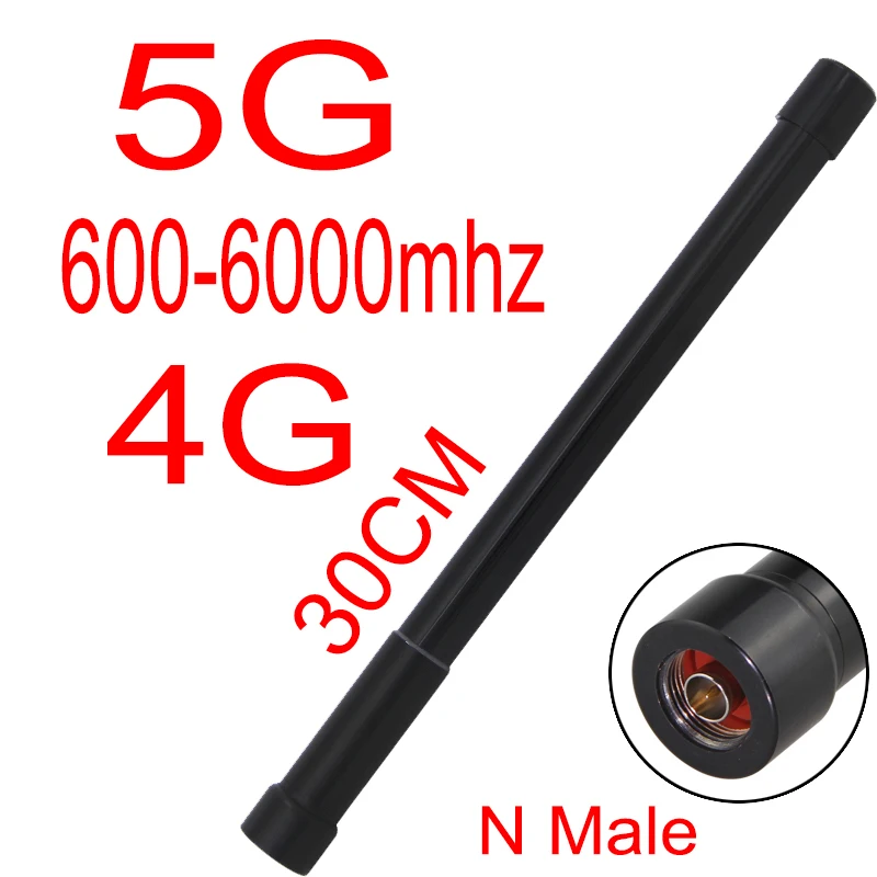 

Всенаправленная антенна 4G/5G из стеклопластика, 600-6000 МГц, водонепроницаемая, с высоким коэффициентом усиления, мощность 60 Вт, опциональный интерфейсный кабель SMA.