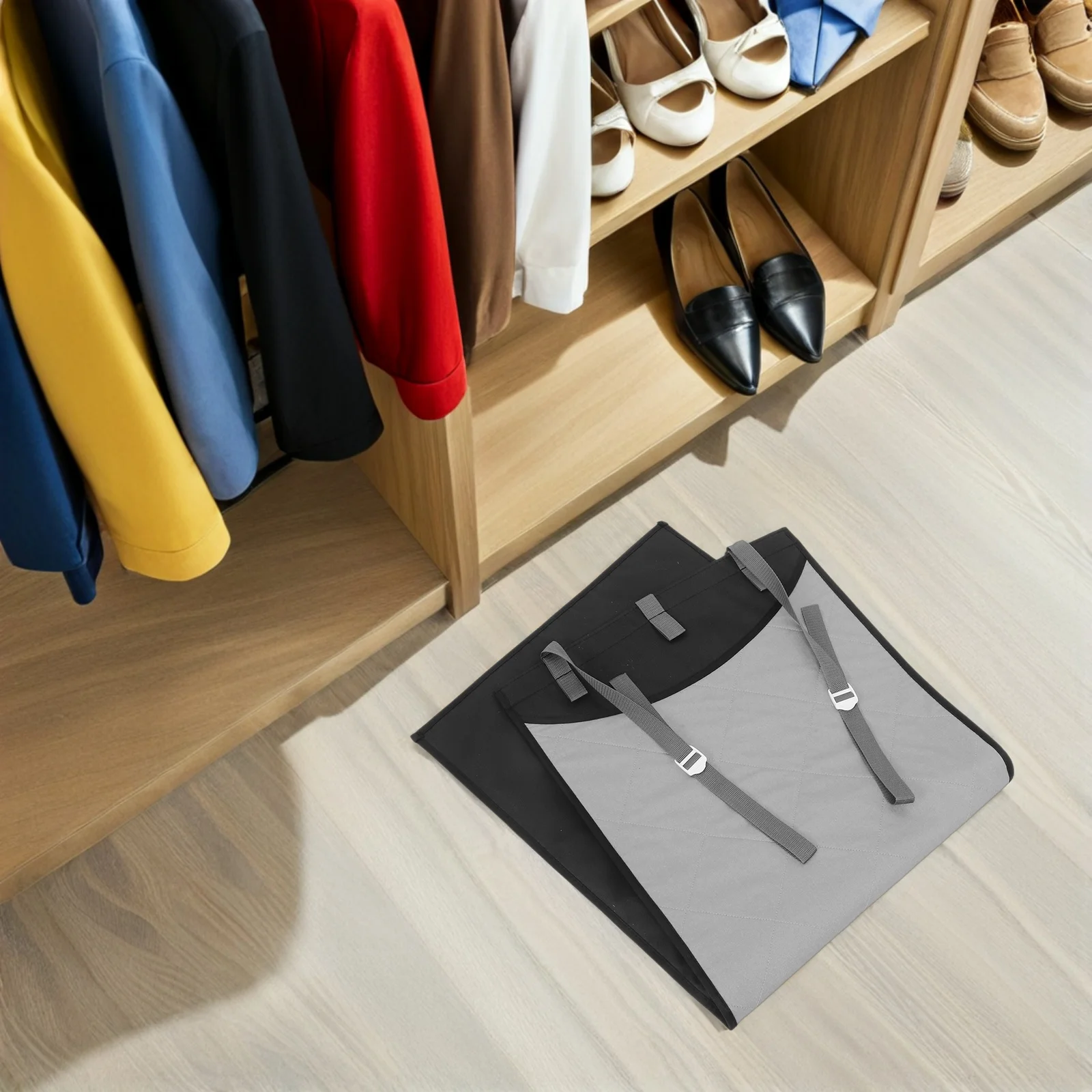 

Foldable Portable Pad Board Door Hanging Heat Resistant Over The Door Compact Heatproof Board Pad Thick Steamer Mat For