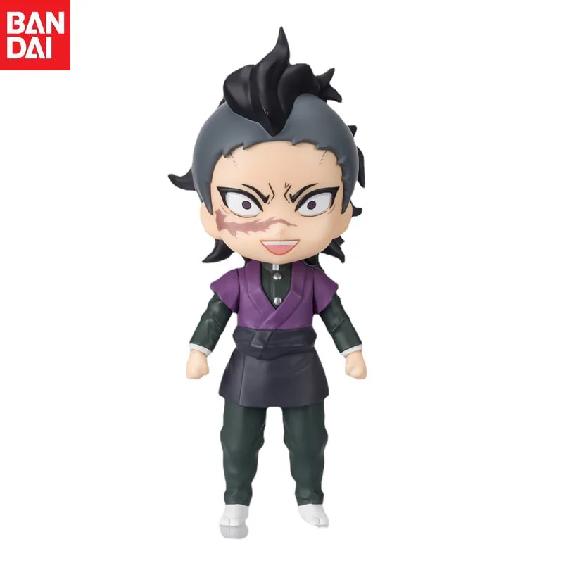 

In Stock Bandai Original Figuarts Mini Anime Demon Slayer Genya Shinazugawa Action Figure Model Holiday Gifts