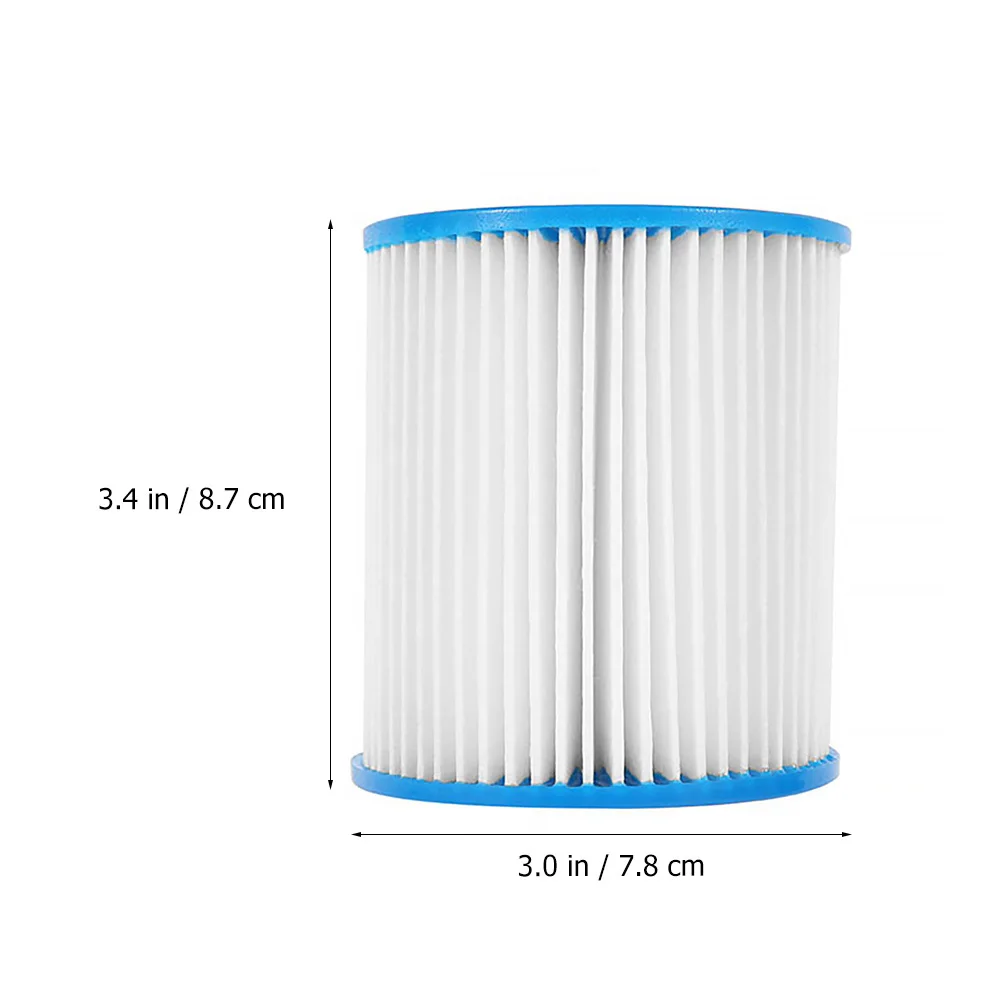 

4Pcs Pool Filter Cartridge 87x78cm Durable Plastic Easy Rinse Water Cleaning Tool for Pool Filter Pump Clean Circulation Pump