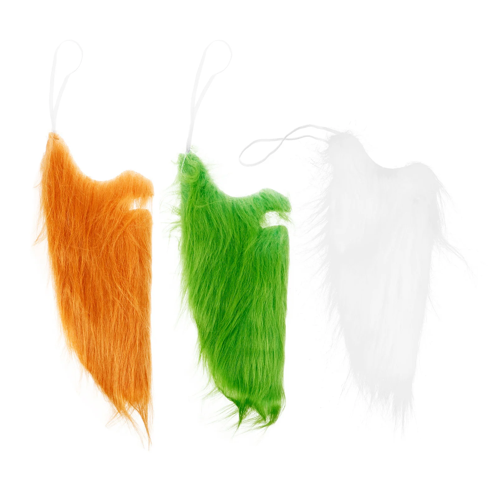 3 قطع من دعامة اللحية المزيفة، شارب واقعي نابض بالحياة، مريح مناسب لحفلات الهالوين التنكرية وحفلات أعياد الميلاد، شارب واقعي