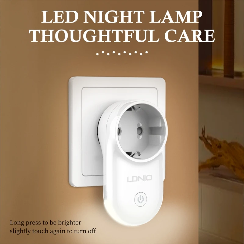 LDNIO Wifi Smart Plug Outlets Zigbee Socket Bluetooth Gateway Intelligent Linkage Distant Control With LED Night Lamp