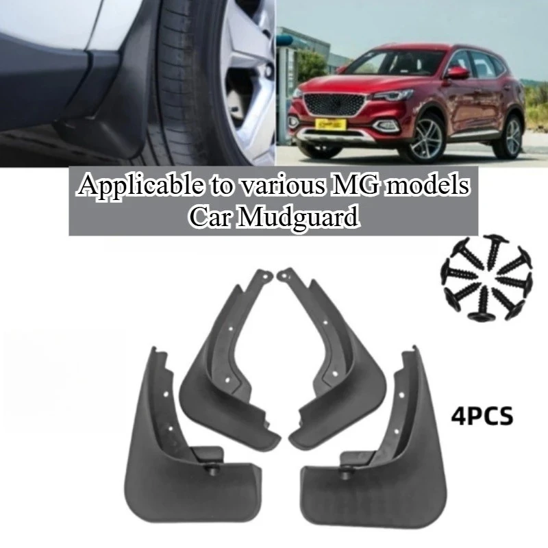 

Premium PP Plastic Mudguard Splash Guard Fender Liner for MG3 MG5 MG6 MGGT HS GS ZS 2007-2024 Specific Fit No Drill Needed