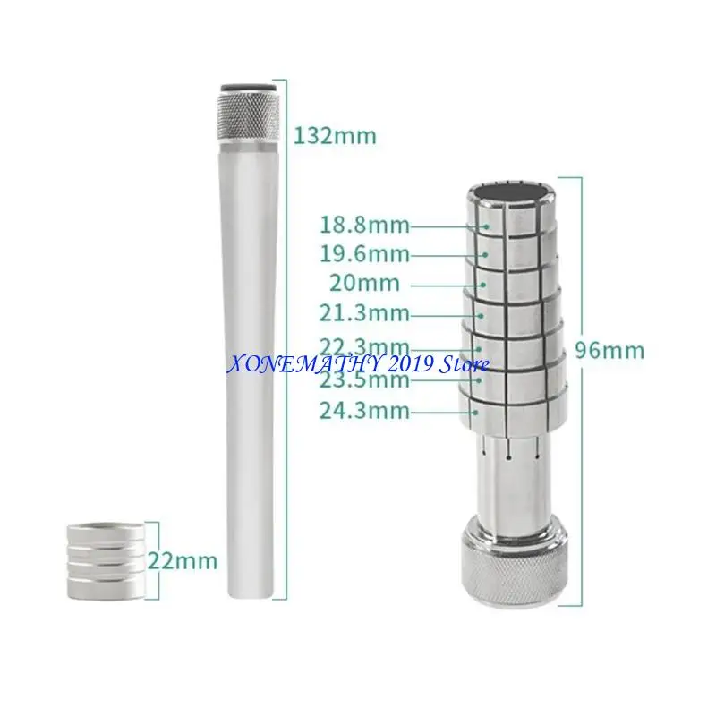 

F42F Ring Raigner Stcherger Expander Jewelry Justelry Make Accessories Mandrel Mandrel Mandrel Mader Band Sizer Ювелирные для