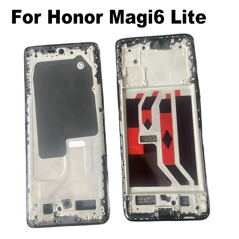 For Huawei Honor Magic6 Lite Middle Frame Front Bezel Lcd Holder Rear Plate Chassis Replacement Magic 6 Lite