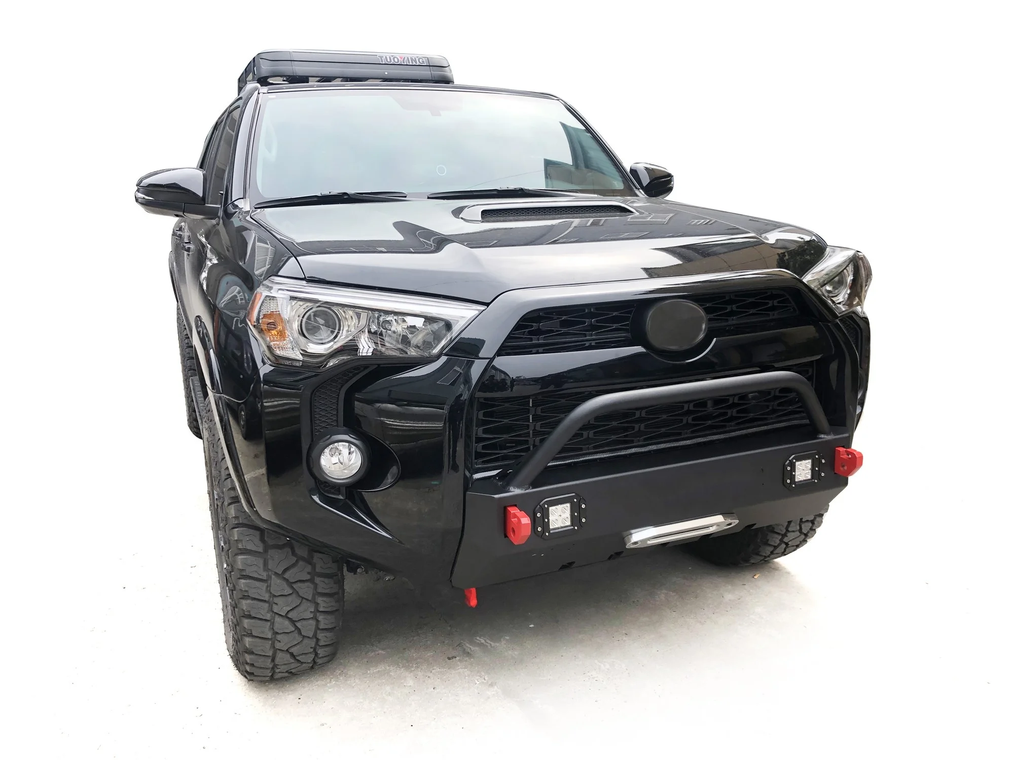 jiangsu danyang auto parts steel front bumper fit for toyota 4runner 2016 - 2019