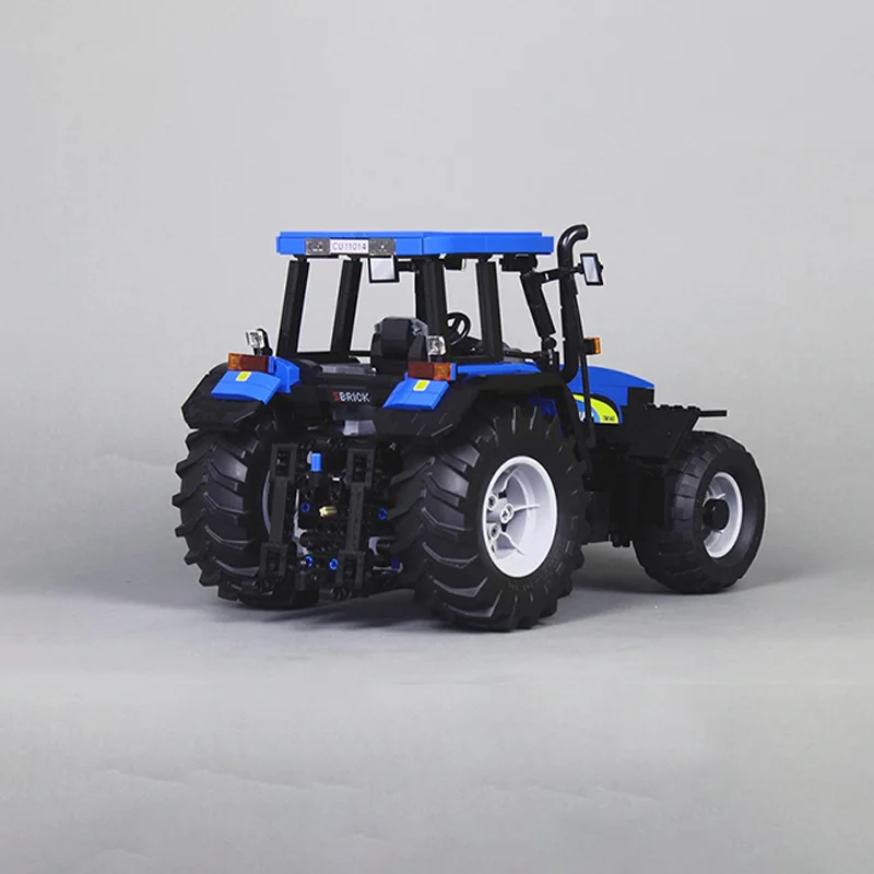 1150 SZTUK Popularny Model Traktora Rolniczego TM 140, Modułowe Klocki Konstrukcyjne, Zabawki do Składania dla Dzieci, Prezent na Festiwal, Niespodzianka, Prezent Urodzinowy