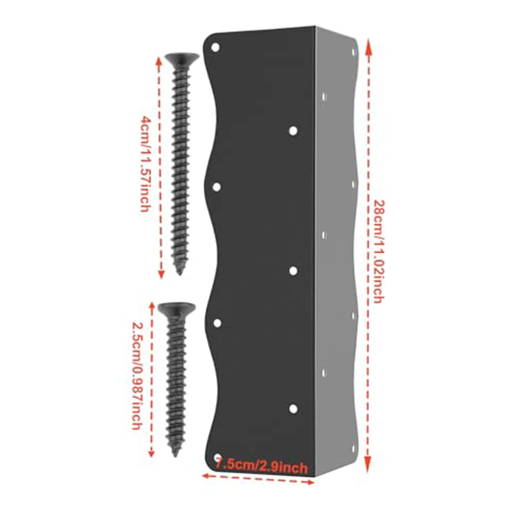Stainless Steel L Shape Corner Brackets For Sturdy Raised Garden Bed Frame Shelf Table Fence Repair Metal Angle Bracket