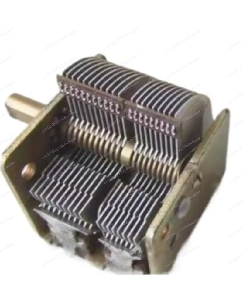 Precision Air Differential Capacitor - Double Gang 290pF & 250pF, for High-Q RF Circuits, Laboratory, Vintage Radio