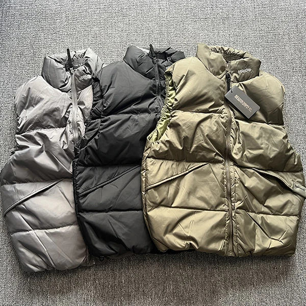 

NEIGHBORHOOD letter embroidered outdoor thermal down vest