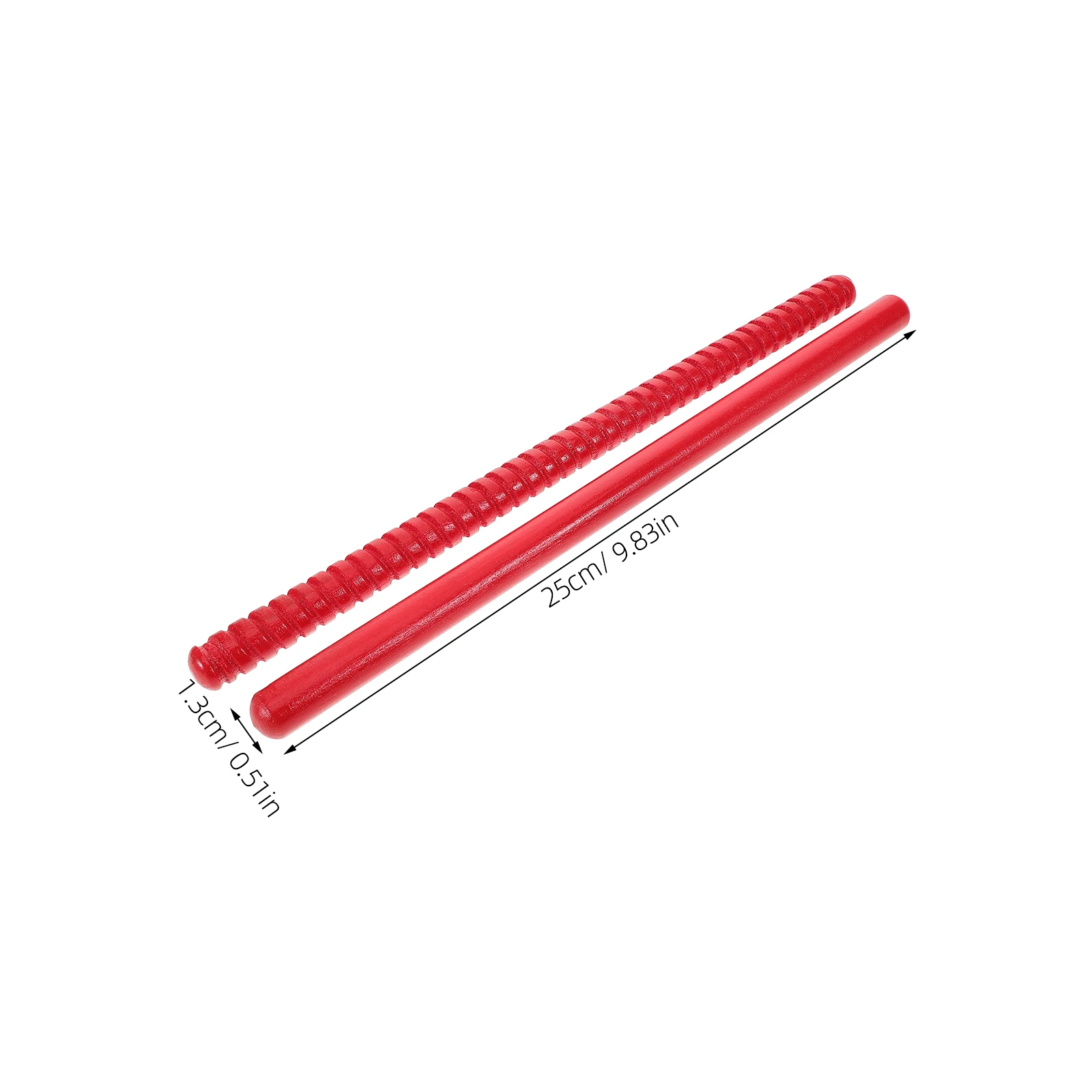 

2pcs Rhythm Sticks Teaching Aids Musical Instruments Kids Percussion Tools Wooden Rods Beginner Musicians Classical Accessories