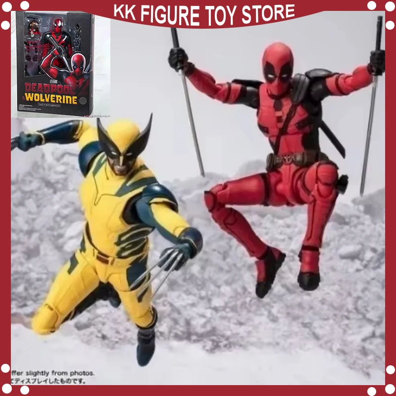 

Marvel Legends Deadpool 3 Wolverine Movie anime Action Figure Dead Pool Collection model Doll Statue toys KO