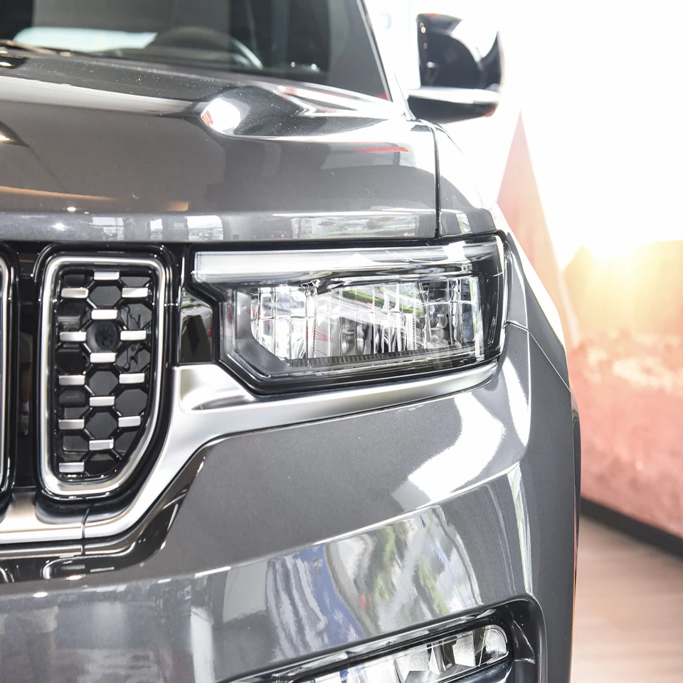 حافظة أضواء السيارة الأمامية لسيارة جيب جراند شيروكي 2022 2023 2024 ملحقات السيارة غطاء المصباح عدسة المصباح الأمامي قطع غيار السيارات الزجاجية