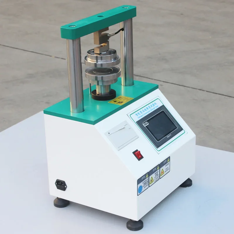 Compressive strength testing machine Corrugated box Adhesive strength tester Cardboard testing device