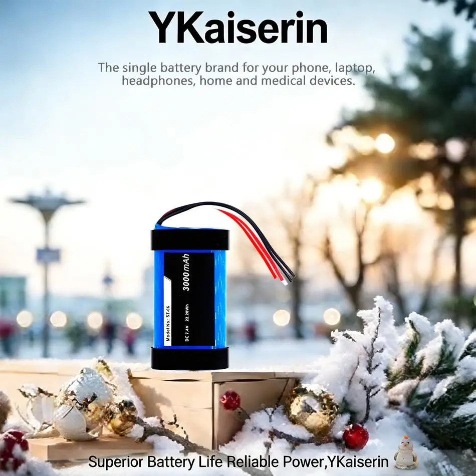 

Высокая совместимость с портативной Bluetooth-колонкой Sony SRS-XB31, аккумулятор 3400 мАч ST-06