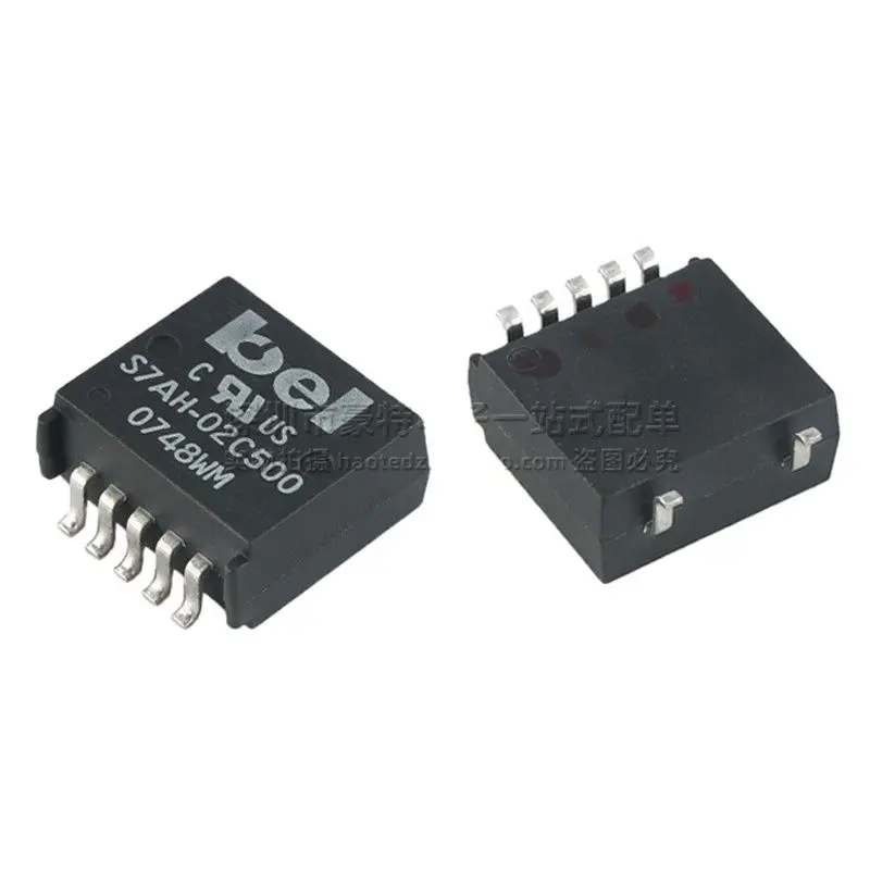 Módulo do isolamento do poder de MCU, S7AH-02C500, SMD, 7.5W, C.C. 3.3V a 5V, 1.5A, 5 PCes