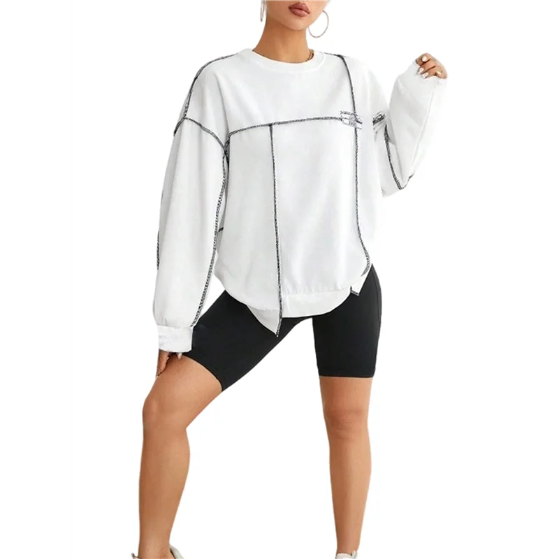 

ABP-Женская толстовка с длинными рукавами, пуловеры, топы