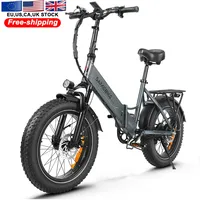 SAMEBIKE LOTDM200-II EU Stock Free Shipping NFC Unlock 20*4.0 13Ah 750w Cheap Electric Folding Mountain Bicycle Fat E-Bike