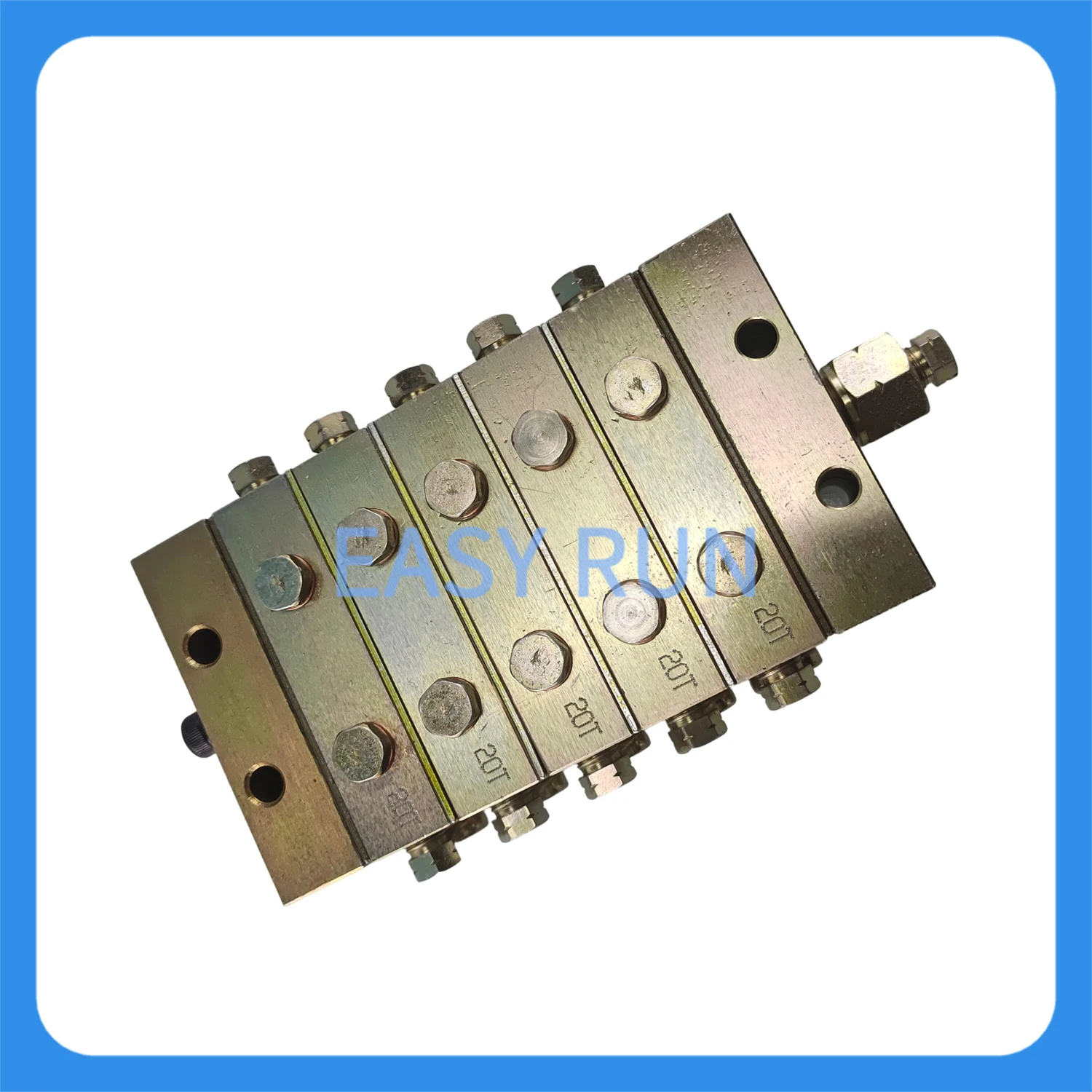 double line dry oil distributor 20T lubrication professional manufacturing dry oil distributor glycerin distributor 10 Outlet
