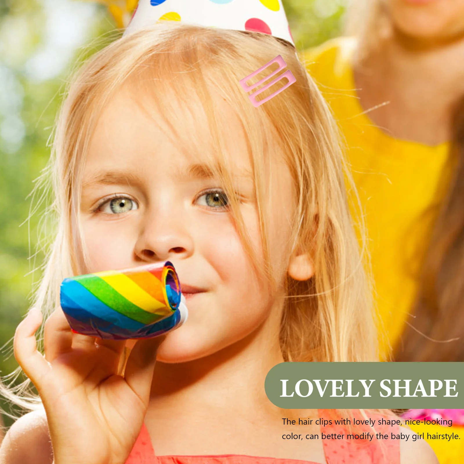 

20pcs Children Hairpin Lovely Shaped Clips for Kids Lightweight Comfortable Baby Girls Accessories HairDecoration