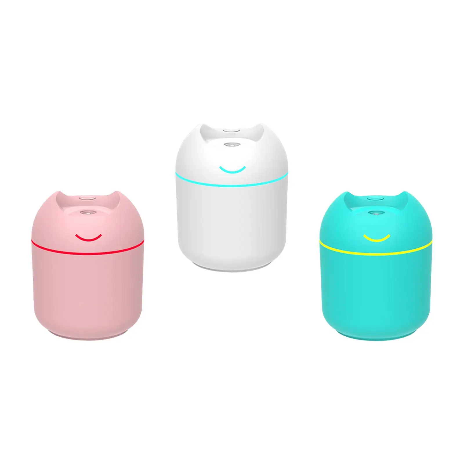 침실용 소형 가습기, 분위기 있는 야간 조명, 미니 공기 가습기