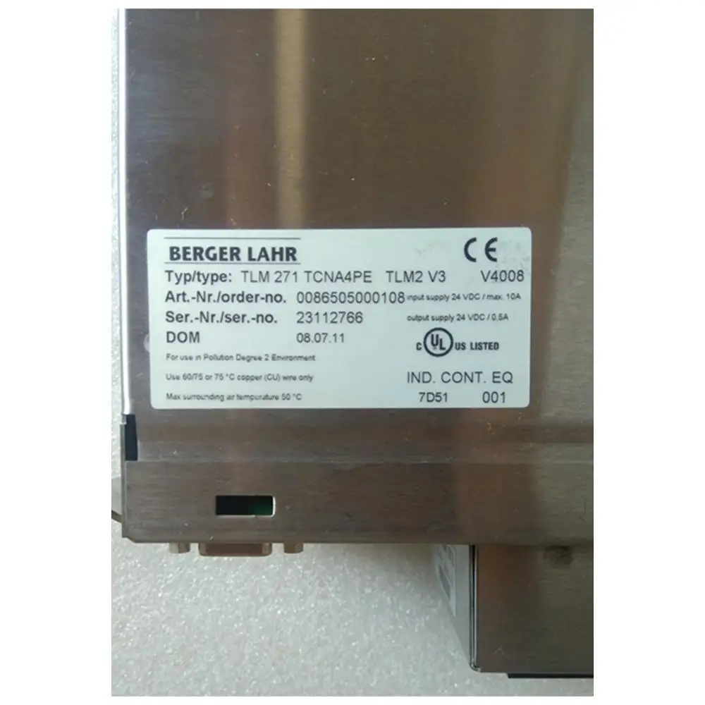 Controlador Berger Lahr TLM271 TCNA4PE TLM2 V3