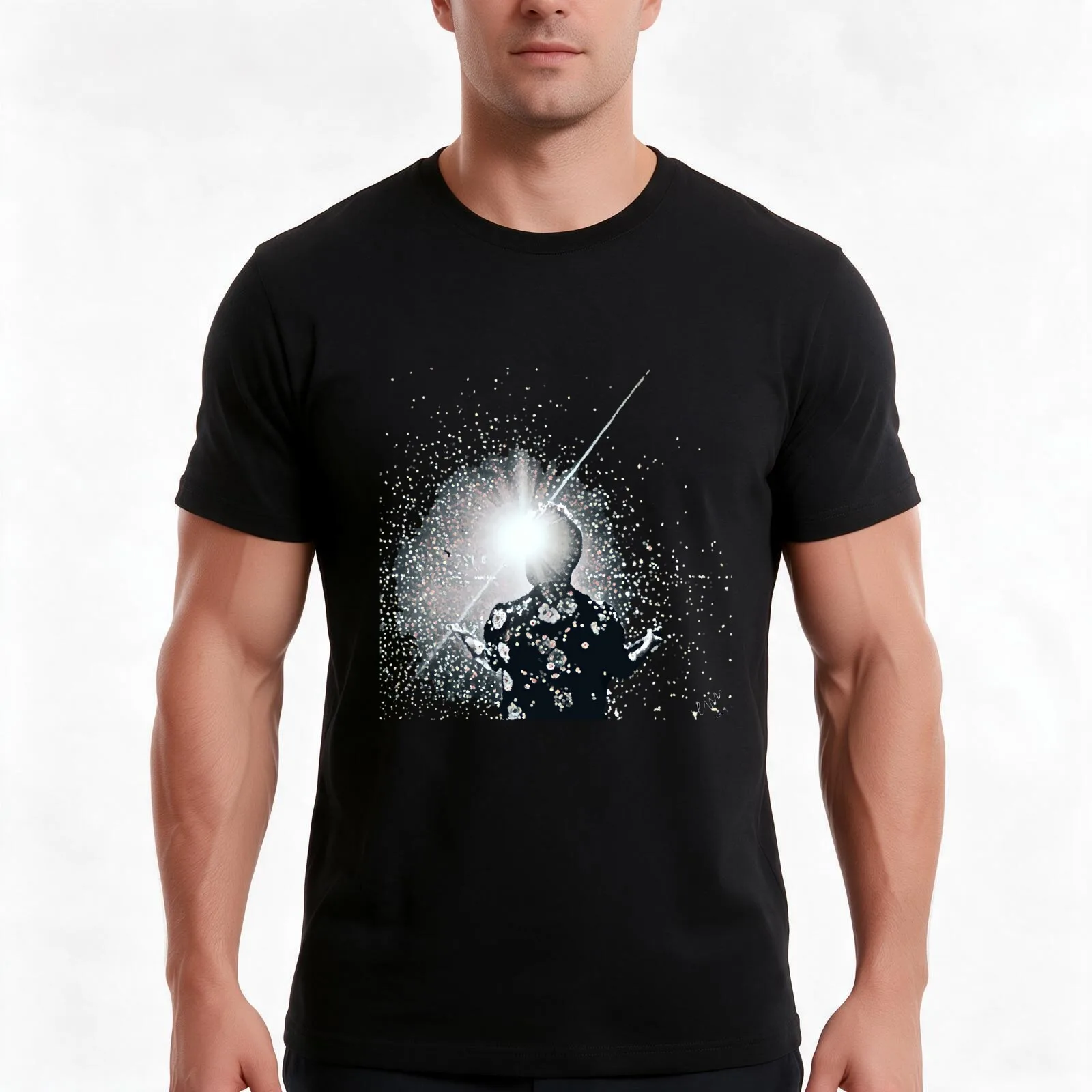 Sing a Chorus T-Shirt, Summer Casual Cotton Tee, Oversized Streetwear Tops, Vintage Graphic Print, Loose Fit Short Sleeve