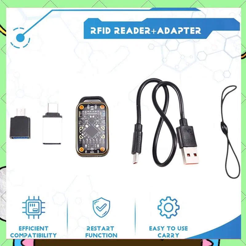 

Upgrade Chameleon Ultra Smart Card Emulator Keychain RFID Smart Chip Reader 125K 13.56M Card Decode NFC Duplicator-BAAQ