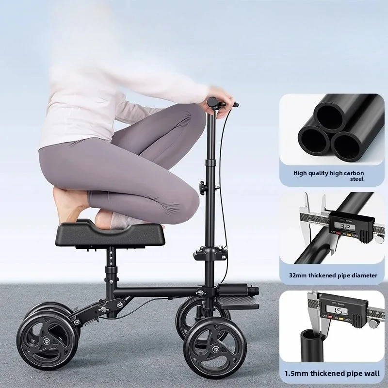 

Fracture Knee Rollator Walkers Ankle Injury Walking Aids Assist Foot Injury Single Leg Sprain Foot Rehabilitation Knee Scooter