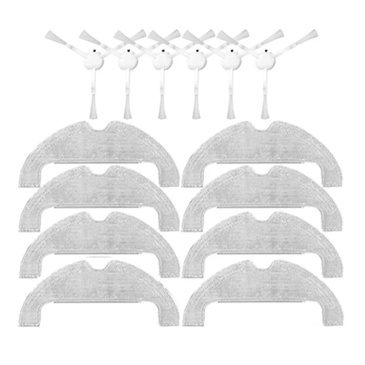 Paño de fregona de repuesto, almohadilla de trapo para Dreame D10 Plus RLS3D, piezas de repuesto para aspiradora