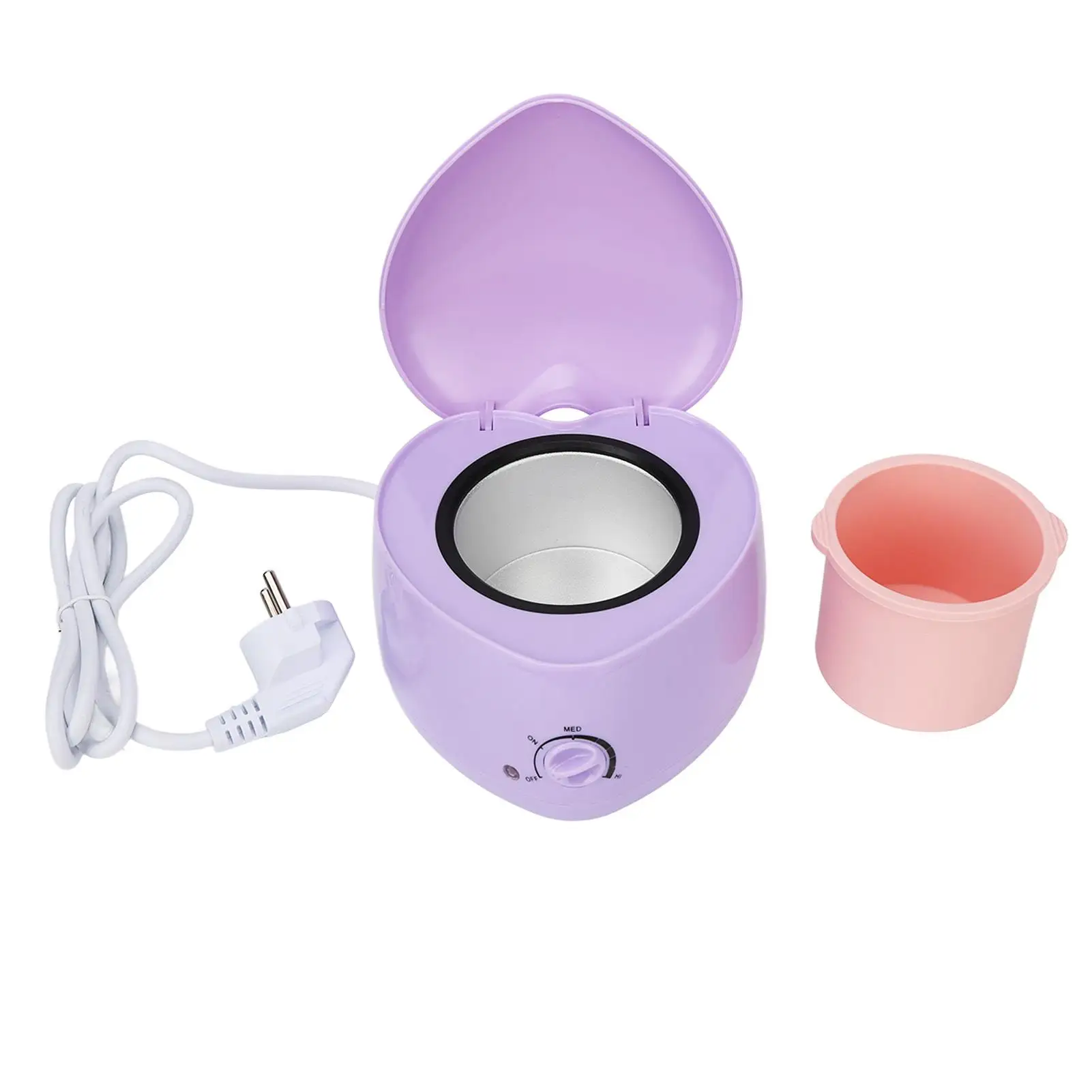 

Mini Electric Wax Warmer Heater for Hair Removal - Depilatory Epilator, Paraffin Melter, and Wax Bean Pot