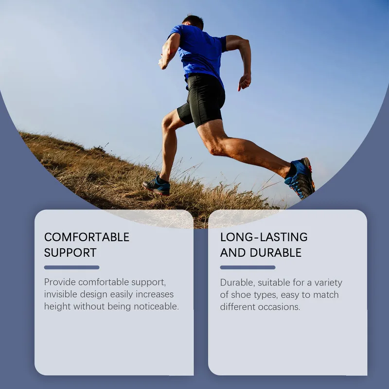 نعال داخلية خارجية مقاومة للانزلاق وتصميم غير مرئي يدعم الراحة ومتينة وخفيفة الوزن وقابلة للتنفس للعناية بالجسم