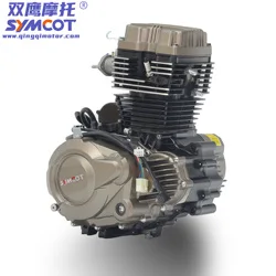 High power motorcycle engine 125cc 150cc 175cc 185cc 200cc 250cc electric start motor DOHC  6-speed with balancer