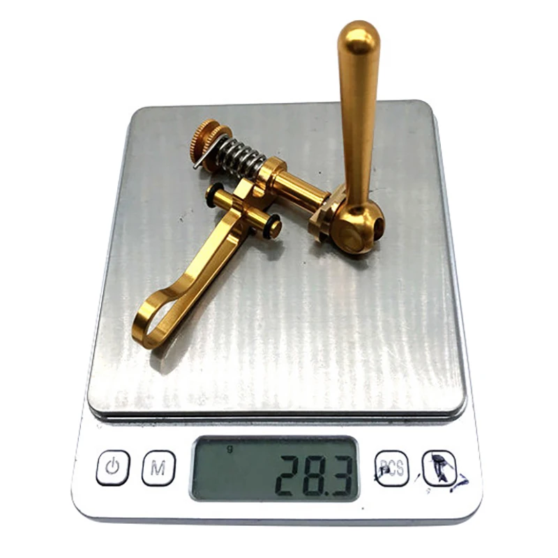 Titanium Axle Bike Seatpost Clamp For Brompton Folding Bike Bicycle Seat Post Quick Release Clamp For 3SIXTY image 3