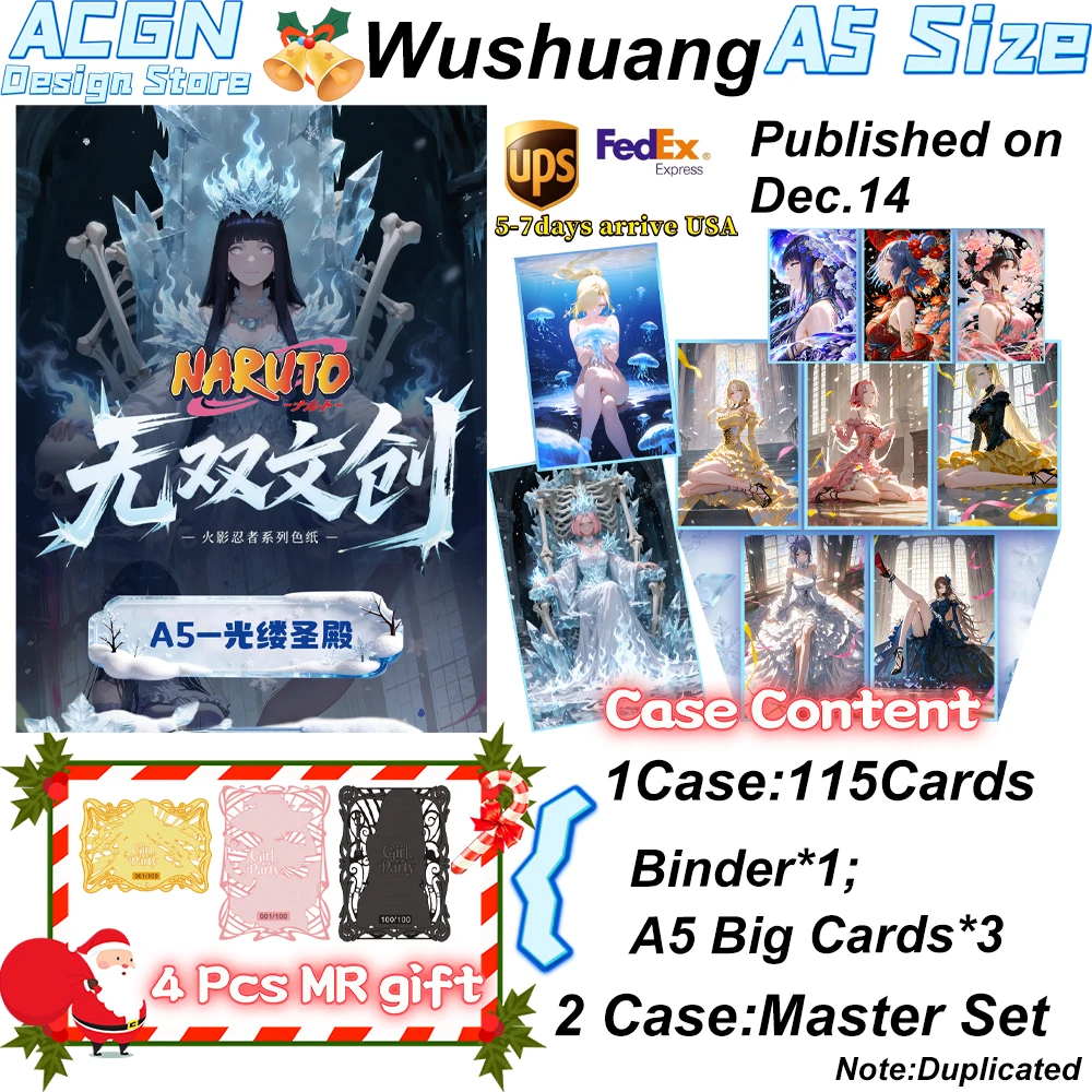 

Оптовая продажа, непараллельная культурная и креативная акриловая цветная бумага X Наруто, ACG CCG TCG, подарки для хобби