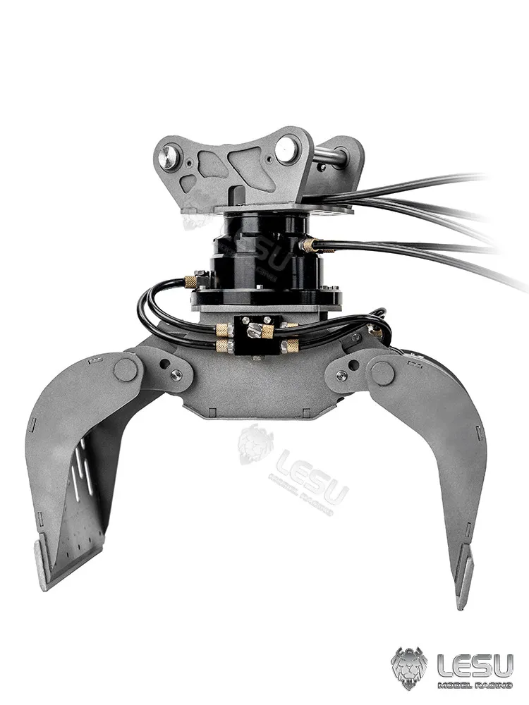 LESU für 1/14 Hydraulikbagger-Modell, Ganzmetall-Anbauteile, mechanische Klaue mit 360°-Drehung ° Rotation AT-C0033 – Detail 4