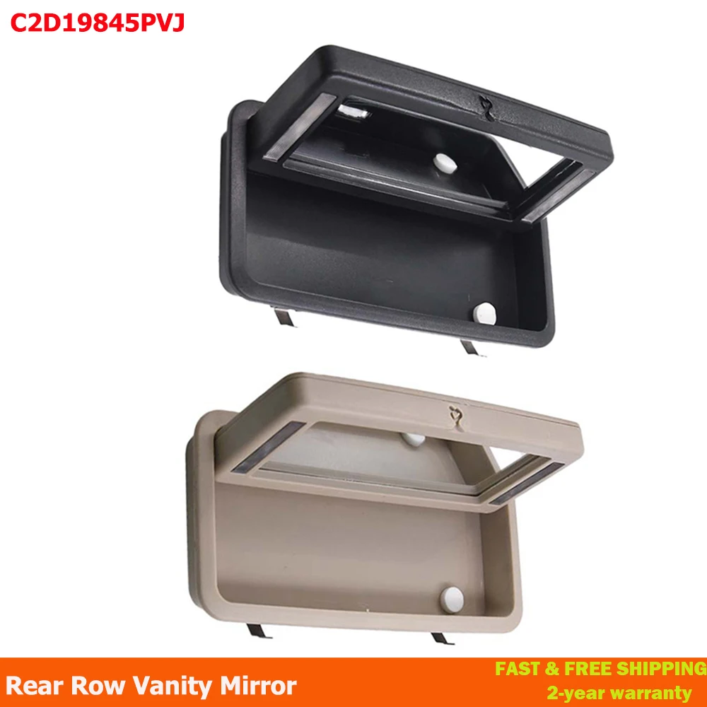 

For Jaguar XJ 2010-2019 Rear Row Vanity Mirror Makeup Mirror With Light C2D19845PVJ C2D19845NUG C2D19845AMN