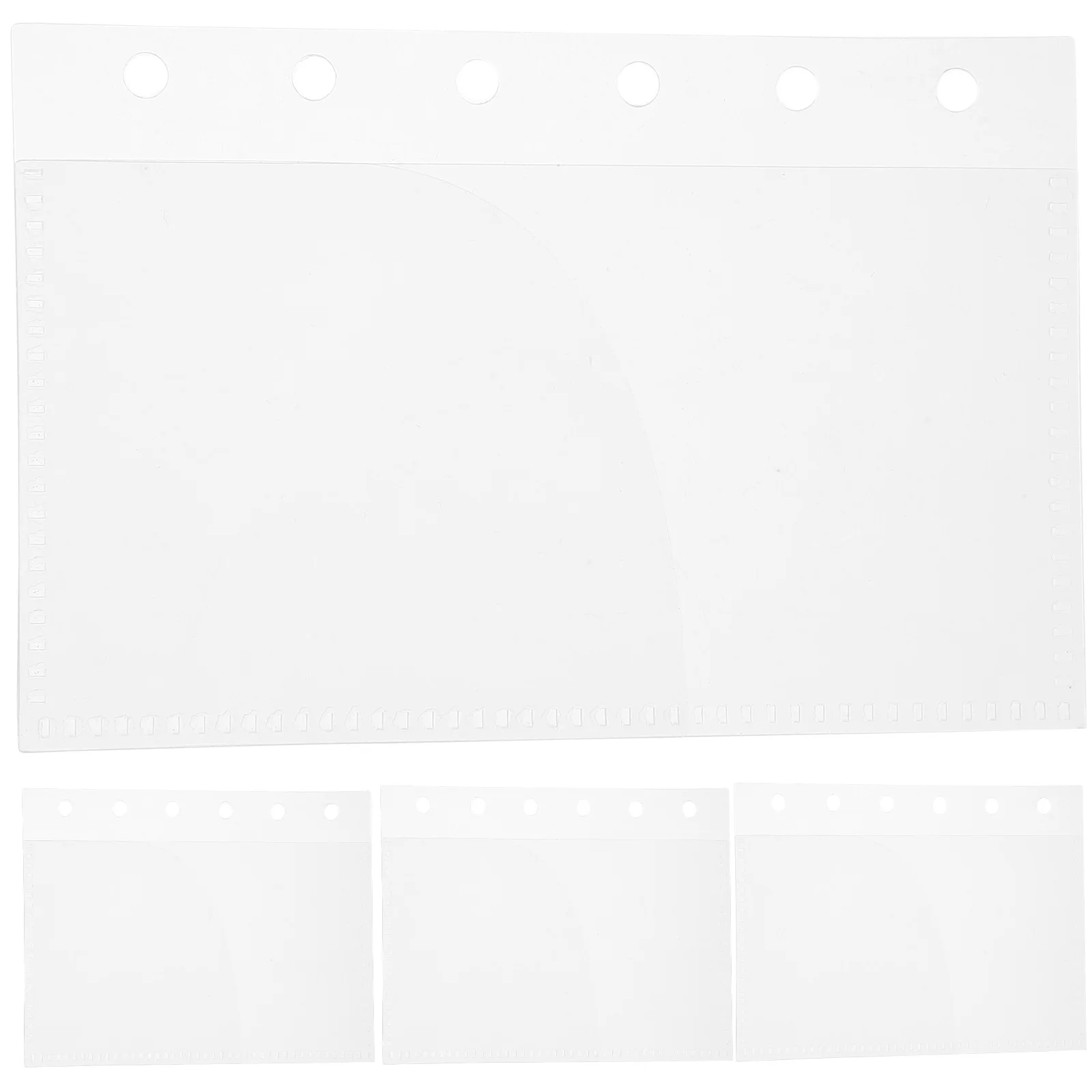 

5pcs Reusable Binder Inserts Multi-Use Small Budget Book Accessories For Daily Use With Comfortable Material