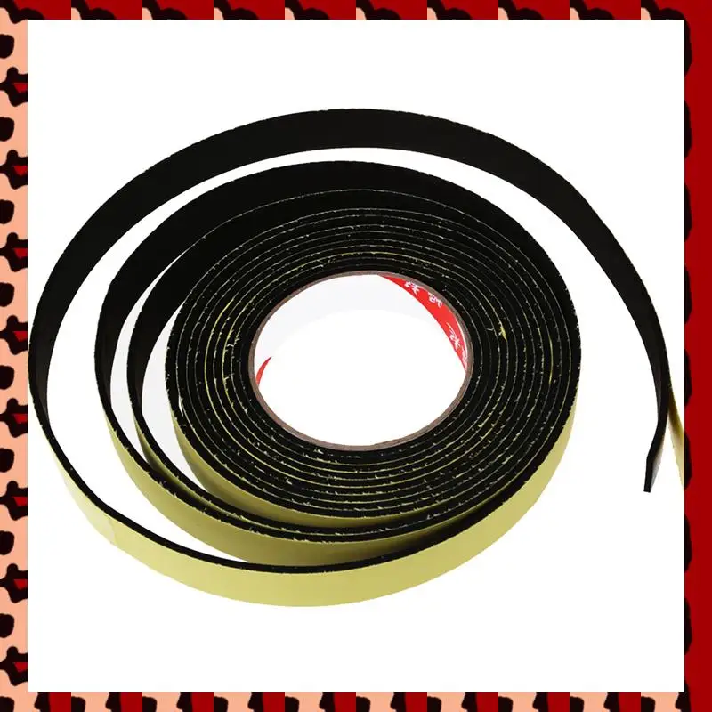 

A72P 10X 5M Black Single Sided Self Adhesive Foam Tape Closed Cell 20Mm Wide X 3Mm Thick