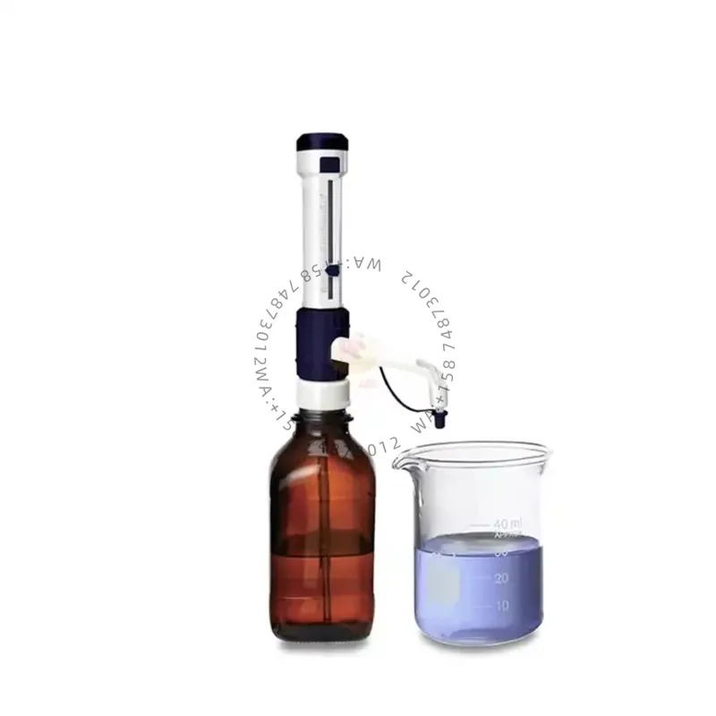 Factory Adjustable Volume 0.5-5ml 1-10ml 2.5-25ml 5-50ml Digital Laboratory Bottle Top Liquid Dispensers Dispensador De Botellas