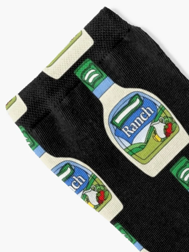 Een Fles Ranch Dressing Sokken Anti-Slip Esthetische Jongen Sokken Vrouwen