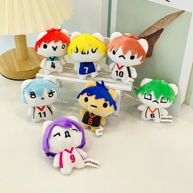 Plush Toy Cat Style Hanger Animation Derivatives Kuroko Tetsuya Kagami Taiga Akashi Seijuro Aomine Daiki Midorima Shintaro