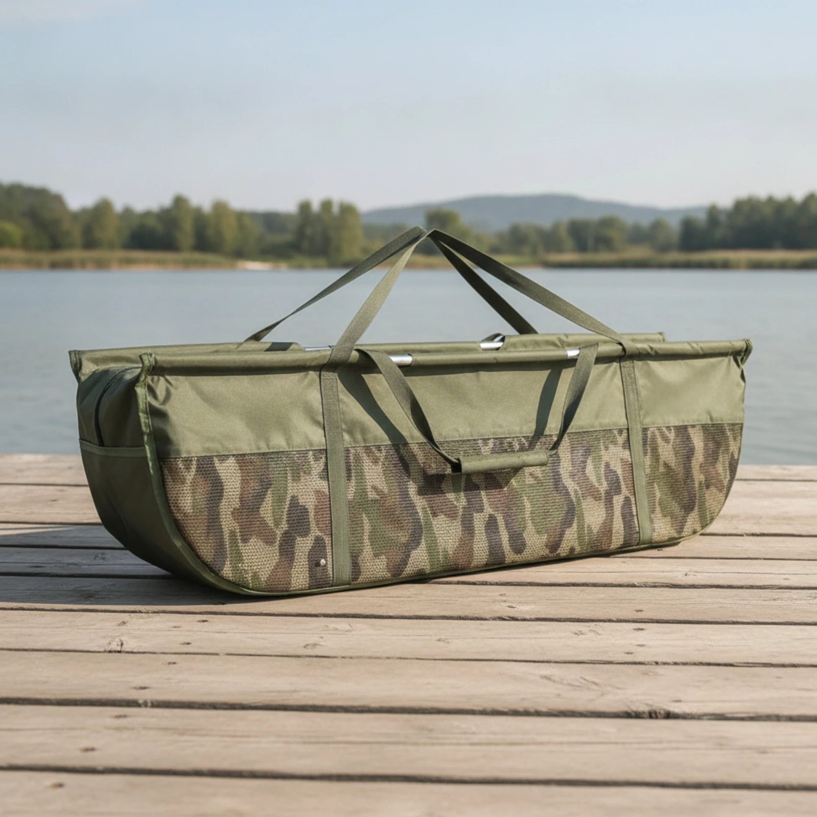 Fishing Weigh Bag Foldable Catch Weighing Bag with Mesh Weigh Sling Portable for Anglers