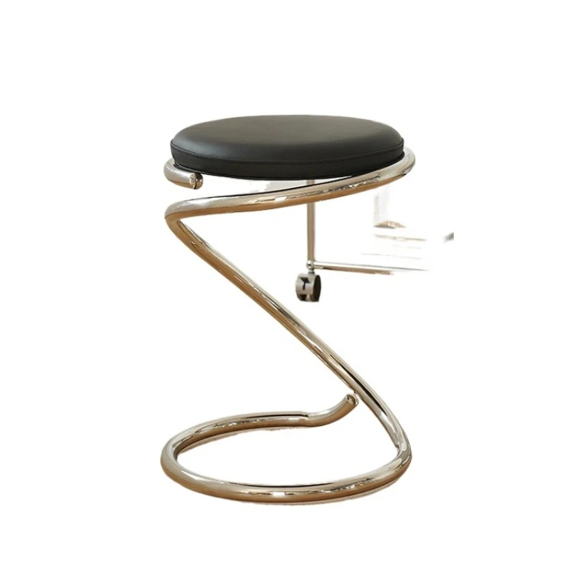 

Nordic designer creative household small apartment makeup chair dressing stool classic chair