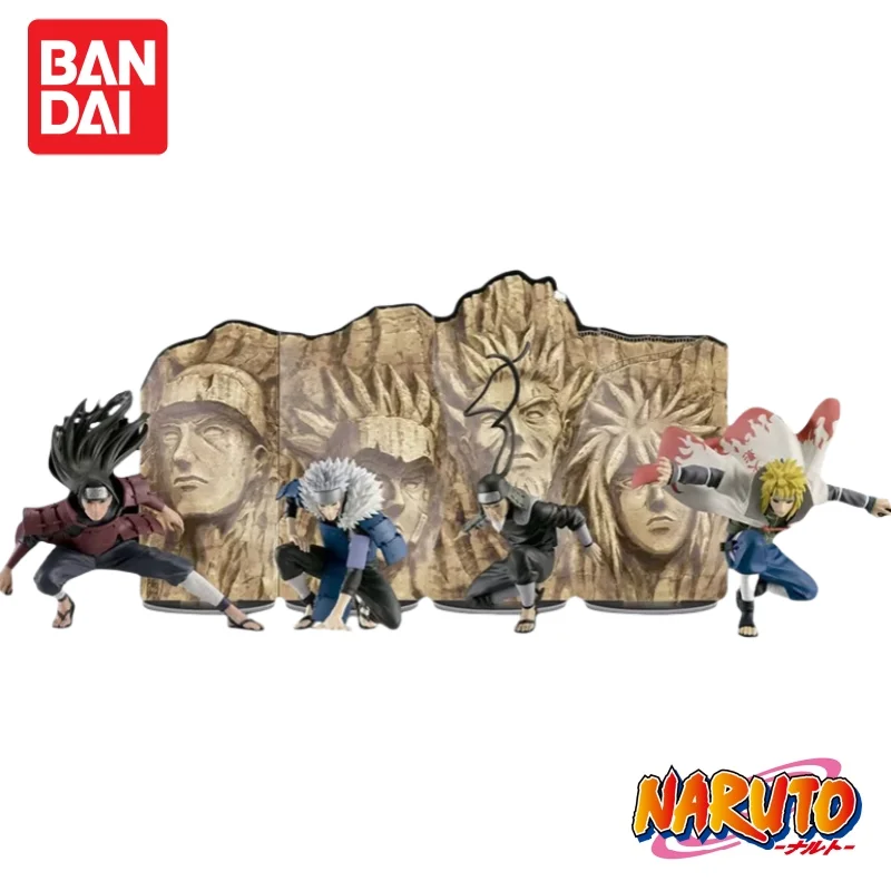 

In Stock Original Bandai Naruto Panel Spectacle The Strongest Warriors Namikaze Minato Animation Model Action Figure Toys Gifts